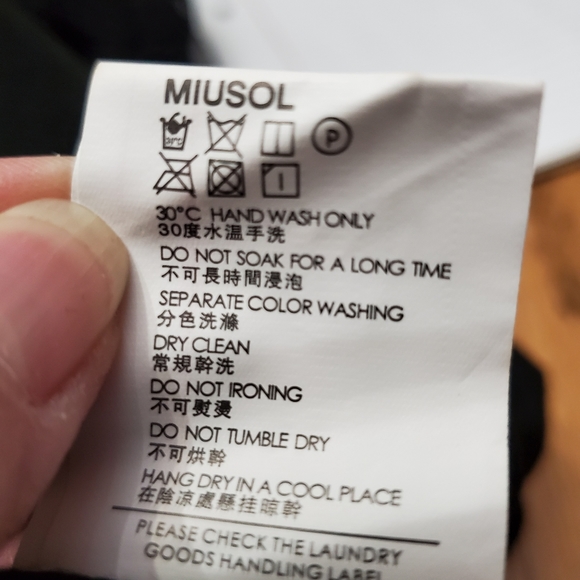 Miusol black with lace overlay dress 3x - Picture 3 of 9